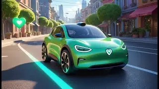 Electric Car, Silent Star | Funny Kids Song | Silly Eco Vehicle Rhyme