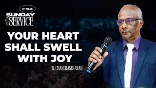 THE ARK VICTORY CHURCH | ENGLISH SERVICE | 04-01-2026 | Pr. CHANDRA SHAKAR | COMMUNION SUNDAY |