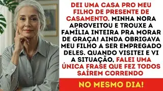 Minha nora disse  'Trouxe minha família pra morar aqui também!'  e lotou a casa com os parentes