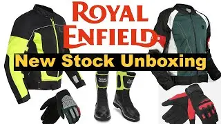 Royal Enfield New Stock Unboxing #motogearshouse #royalenfielddiaries