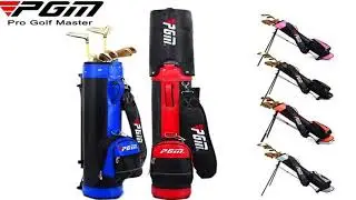 PGM Golf Bag for Men Women Can Hold 9 Clubs Support Bags 6 Colors QIAB008