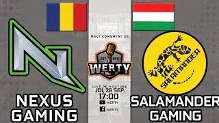 🔴(LIVE CS) NEXUS GAMING (RO) vs. SALAMANDER (HU) - $5000 ESL SEC | 4x BO1 NEXUS AZI