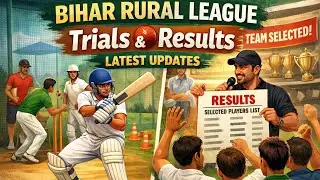 Bihar Rural League Trials & Results Latest Updates 