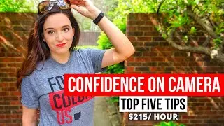 HOW TO BE CONFIDENT ON CAMERA [5 EASY TIPS] Growing Confidence On Camera (OutSchool Teachers)