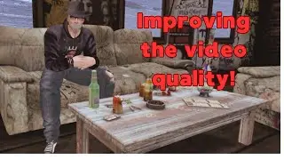 Improving video quality with OBS Studio using an example in Second Life
