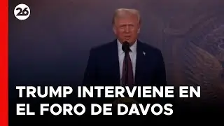 Donald Trump en Davos: &ldquo;Mi mensaje es muy sencillo, vengan a fabricar su producto en EEUU&rdquo;