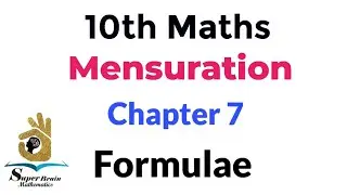 10th maths chapter 7 formulae | class 10 maths mensuration introduction|10th Maths chapter 7 formula