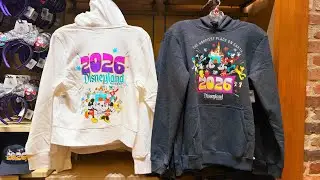 [NEW] 2026 Merch Arrives To Disneyland! Hoodies, Ears, Hats & More