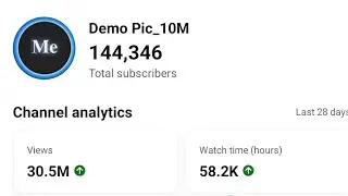 Target 🎯 150k Subscribe Live Stream video #live @demooic_10m