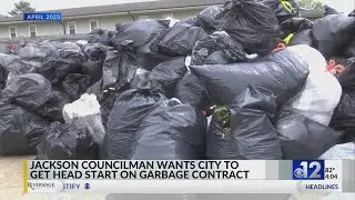 Jackson councilman wants head start on garbage contract