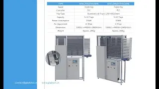 Job Tray Stacker - GTS124A for Optical Lab
