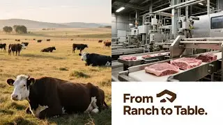 How America&rsquo;s Ranchers Raise Millions of Cattle &ndash; Cow Meat Farming and Processing Technology