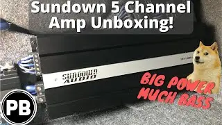 Best 5 Channel Amplifier Ever? Sundown Amp Unboxing | SAE-1100.5