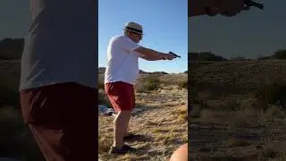 Browning Buck Mark .22 in the desert Part 2 California #shoot #army #fun #like