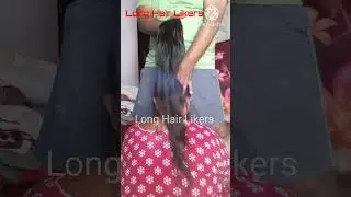Hair Play In Oily Long Hair By Men Part 2