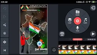 Independence day Own Photo editing tutorial in Kinemaster | 15 August Special Kinemaster Tutorial