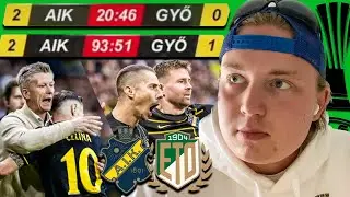Besviken efter VINST i Conference League... - AIK vs Györ