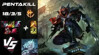 JUNGLE Zed vs Viego [PENTAKILL] - EU Grandmaster Patch 25.S2.4