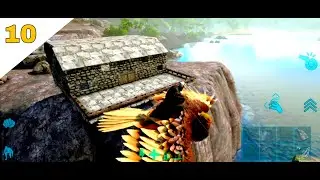THE SOLO ARK MOBILE JOURNEY | MAKE BASE PART-02 | THE ISLAND EP-10