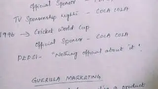 Niche Marketing, Viral Marketing, Ambush Marketing, Guerrilla Marketing (Tamil)