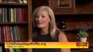 2/11/16: Kathy Rice Speaks About the Childhelp Mega Raffle Prizes -- NBC 12 KPNX