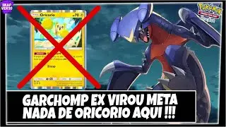 DECK FICOU LISO COM O DOCE RARO !!! GARCHOMP EX + RAMPARDOS - POKEMON TCG POCKET