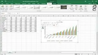 How to Add a Axis Title to an Existing Chart in Excel