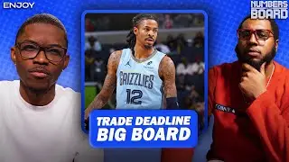 Breaking down NBA trade deadline big board 2.0 | Numbers on the Board | NBA on NBC