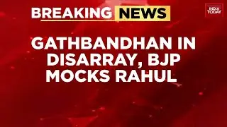 Bihar Polls: Mahagathbandhan in Chaos, Allies Clash as BJP Mocks Rahul's 'Food Vlogging'