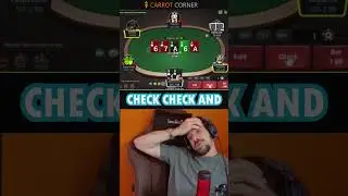 This River Made me SICK 🤮 #ggpoker #pokerstrategy #poker #pokertips