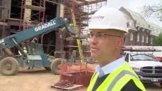 Carpenter Sports Building Construction Tour