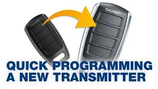 Programming a new transmitter with an existing one