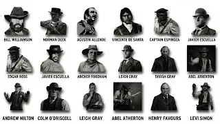 All 18 Antagonists in RDR2 & RDR1 Explained