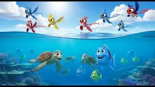 Colors of the Ocean and Sky | Kids Nursery Rhyme Song