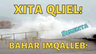 Bahar Imqalleb / Xita Qliel @ Simenta St. Paul's Bay! - Rough Sea & Heavy Rain by Helios