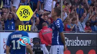 But Jonas MARTIN (74') / RC Strasbourg Alsace - LOSC (3-0)  / 2017-18