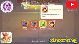 Win Bid War Shiny Mega Tyranitar Megamon Asia
