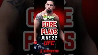 MMA DFS CORE PLAYS | UFC Fight Night Saturday June 22nd | DraftKings & FanDuel DFS Picks