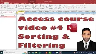 Mastering Sorting and Filtering in Microsoft Access: A Comprehensive Guide - URDU