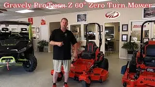 Коммерческая газонокосилка Gravely PRO TURN Z 60 Kawasaki FS730V 991285 Zero Turn 2024 года