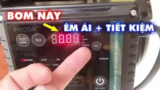 Bạn sẽ tiết kiệm được khối tiền và ngủ ngon hơn nếu có bơm tăng áp biến tần này | 1WZB-20DC 300W