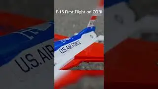 F-16 First Flight od COBI! 😎 #cobi #lego #f16