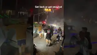 Truck at takeover gone wrong 😳😨 #carfails #takeover #takeovers #shorts
