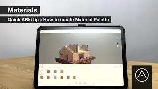 Quick ARki tips: How to create Material Palette