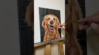 Pet painting Custom pet portrait #artist #petartist #custompainting #petpainting