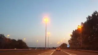 SOX Lighting: E19 Motorway, Brussel, Belgium [4K]
