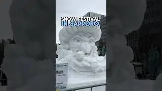 Snow Festival in Sapporo, Hokkaido Japan