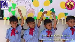 Monkey Song | St Mary's School | Dhule | CBSE | Lemonade Party 2023 | Happy Summer Vacation 2023 |