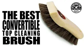 Best Convertible Top Cleaning Brush - Chemical Guys Car Care BMW Z4