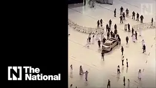 Saudi man in a speeding car crashes into Makkah's Grand Mosque